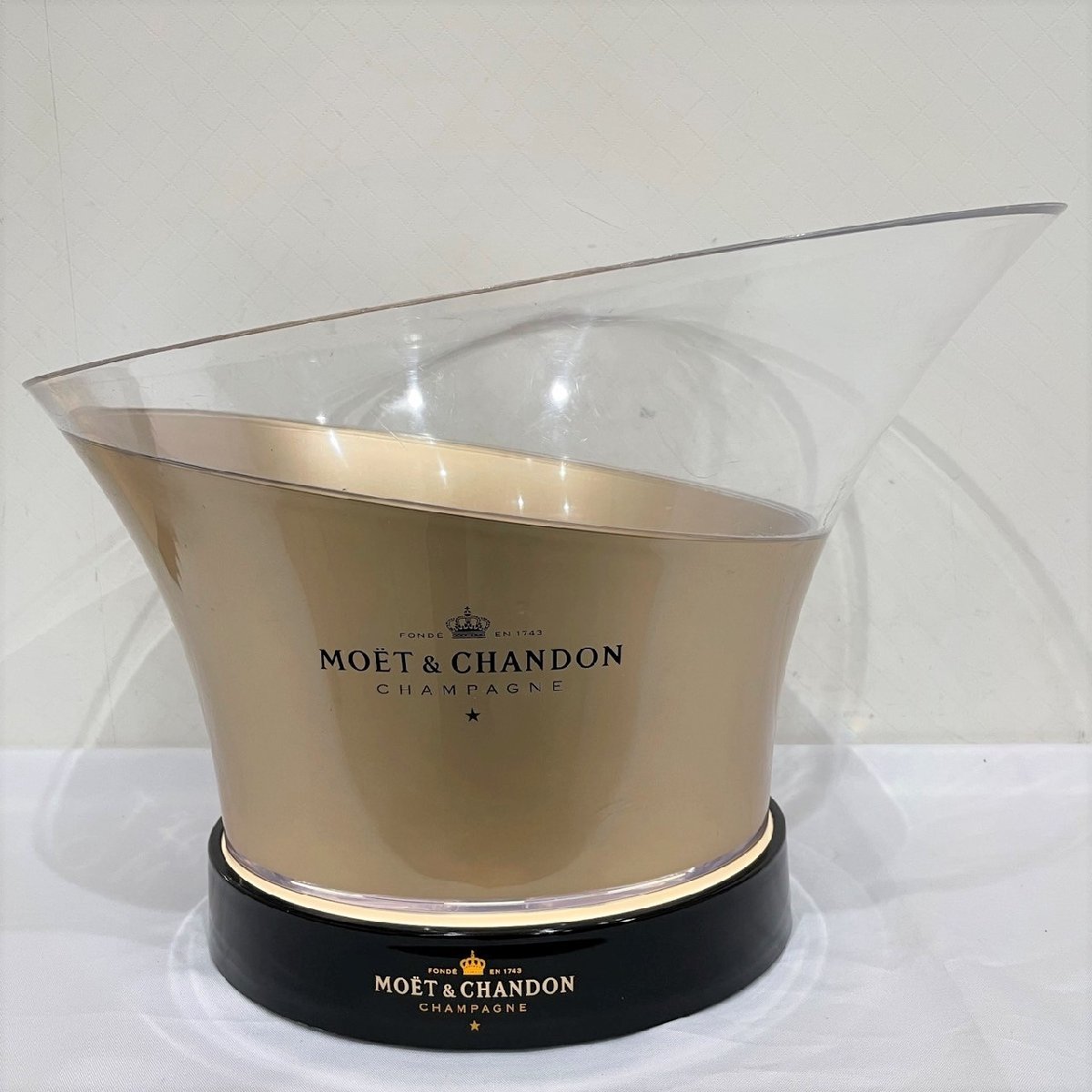 Rare シャンパンクーラー アイスバケット 黒金 非売品