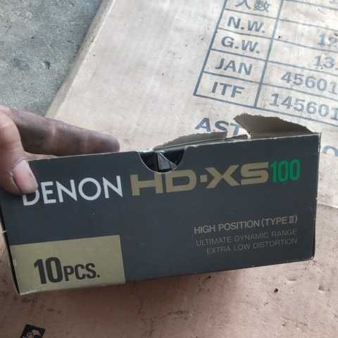 カセットテープ ハイポジション DENON - HD-XS100 Yahoo!オークション