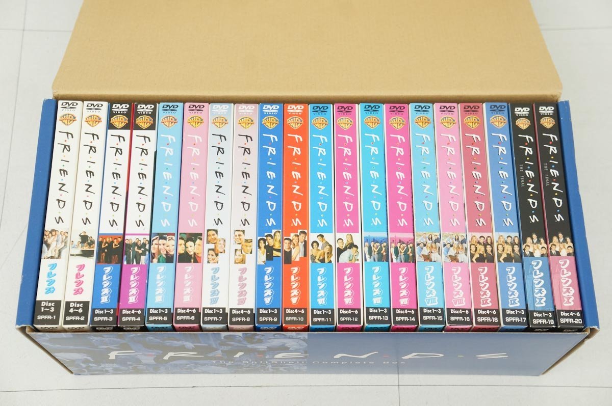 DVD 海外ドラマ フレンズ シーズン 1-10 (ファイナル) コンプリートBOX