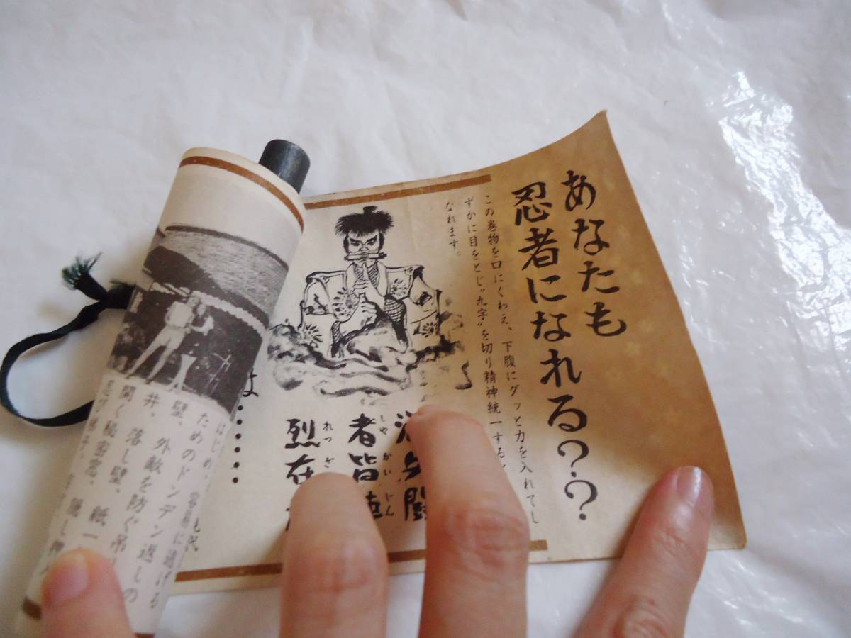 レア びわ湖タワー 甲賀流忍法傳書 巻物(印刷物)｜売買された 