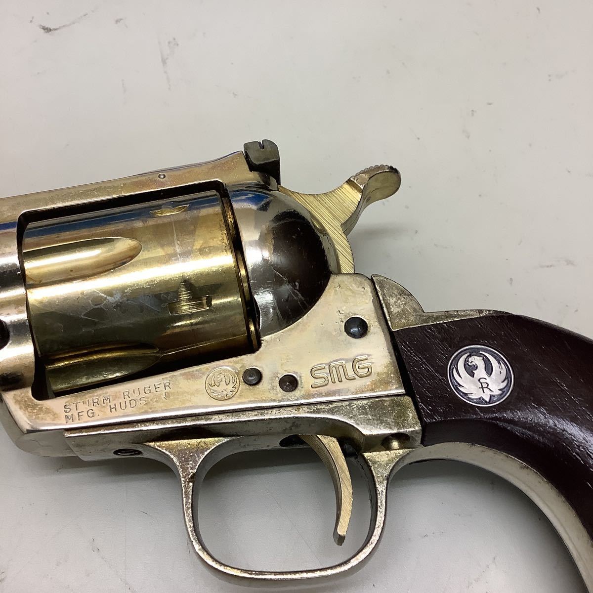 11) ハドソン ルガー BLACKhawk 357 マグナム モデルガン 6 1/2 SMG
