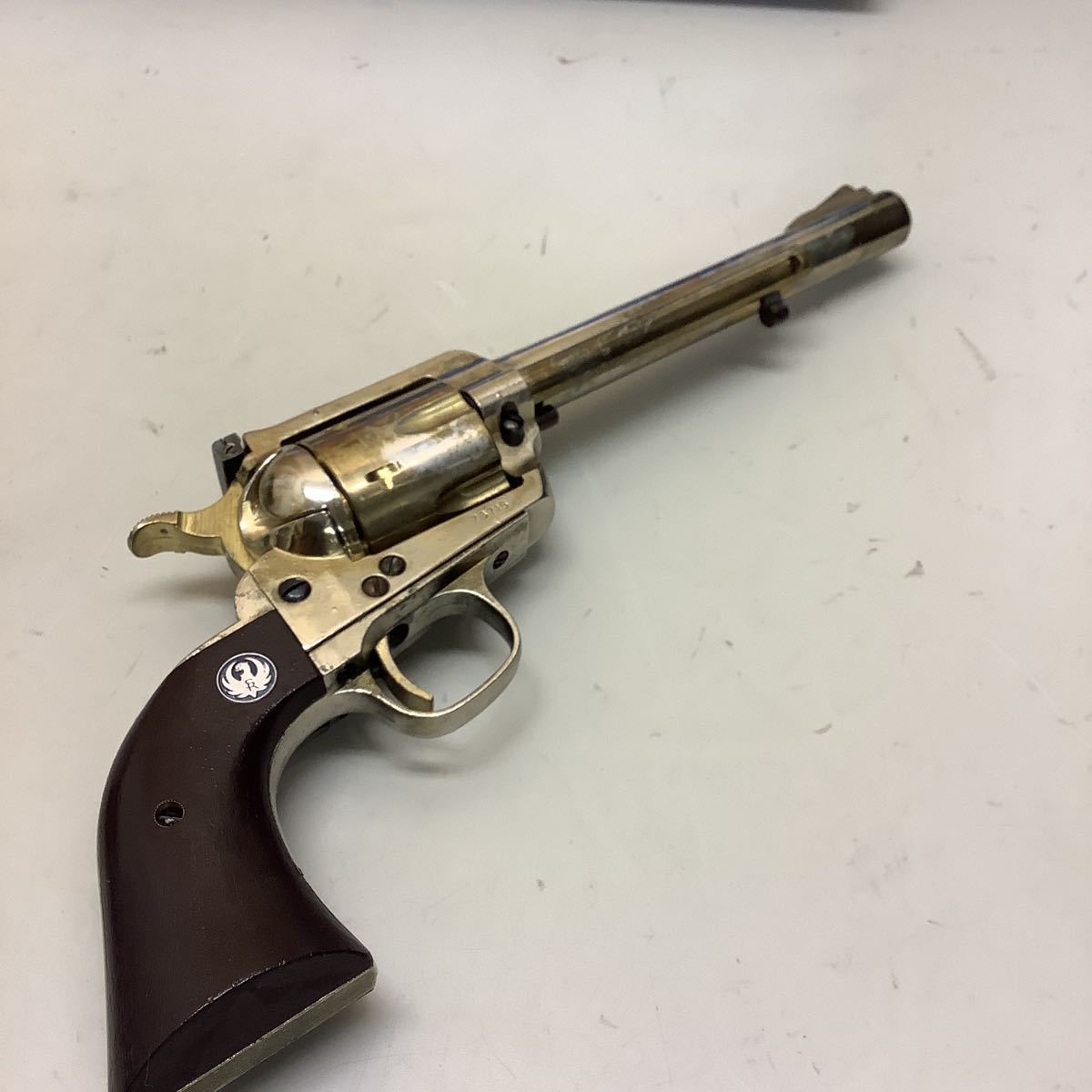 11) ハドソン ルガー BLACKhawk 357 マグナム モデルガン 6 1/2 SMG