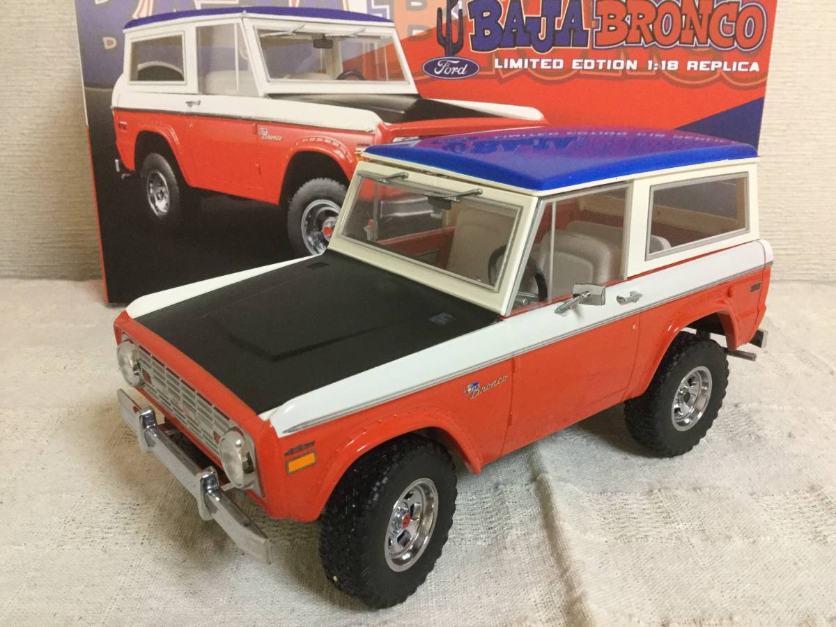 ACME 1／18☆フォード バハ ブロンコ ／ビル・ストロップ☆FORD BAJA 