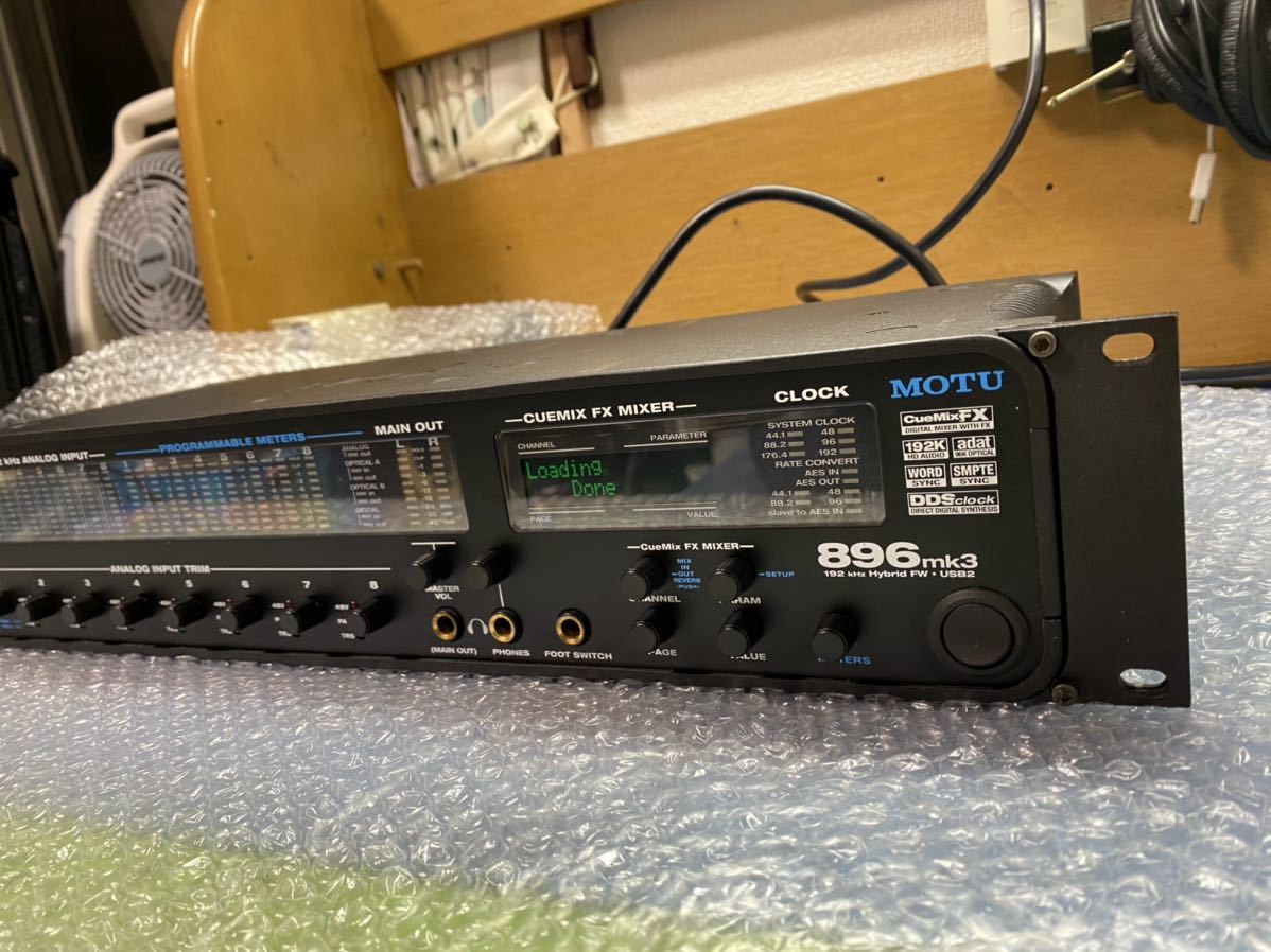 MOTU : Hybrid 896mk3 MODEL:896MK3H オーディオインターフェイス