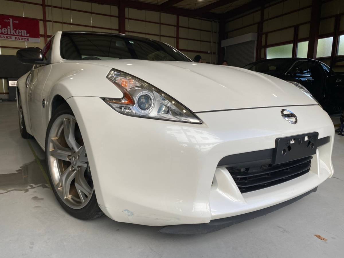 平成21年式 日産 Z34 フェアレディZ バージョンST RAYS製純正19インチ 