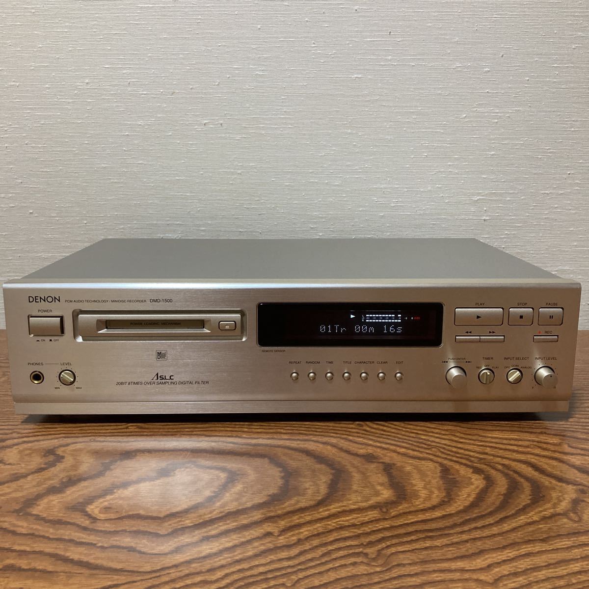 DENON デンオン MDレコーダー DMD-1500 録再可 訳あり 現状品 DENON