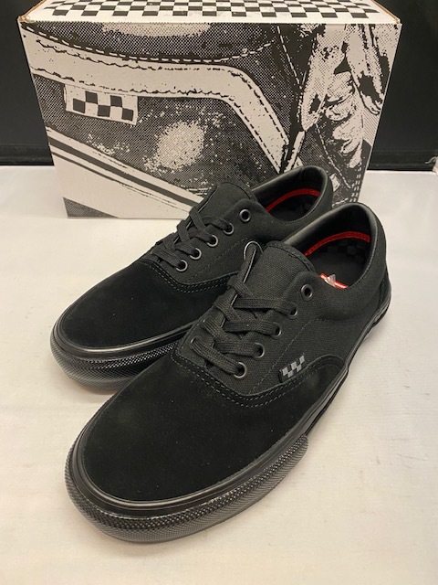 【新品】VANS SKATE ERA BLACK/BLACK US8.5 26.5cm バンズ スケート エラ ブラック/ブラック PRO プロ 