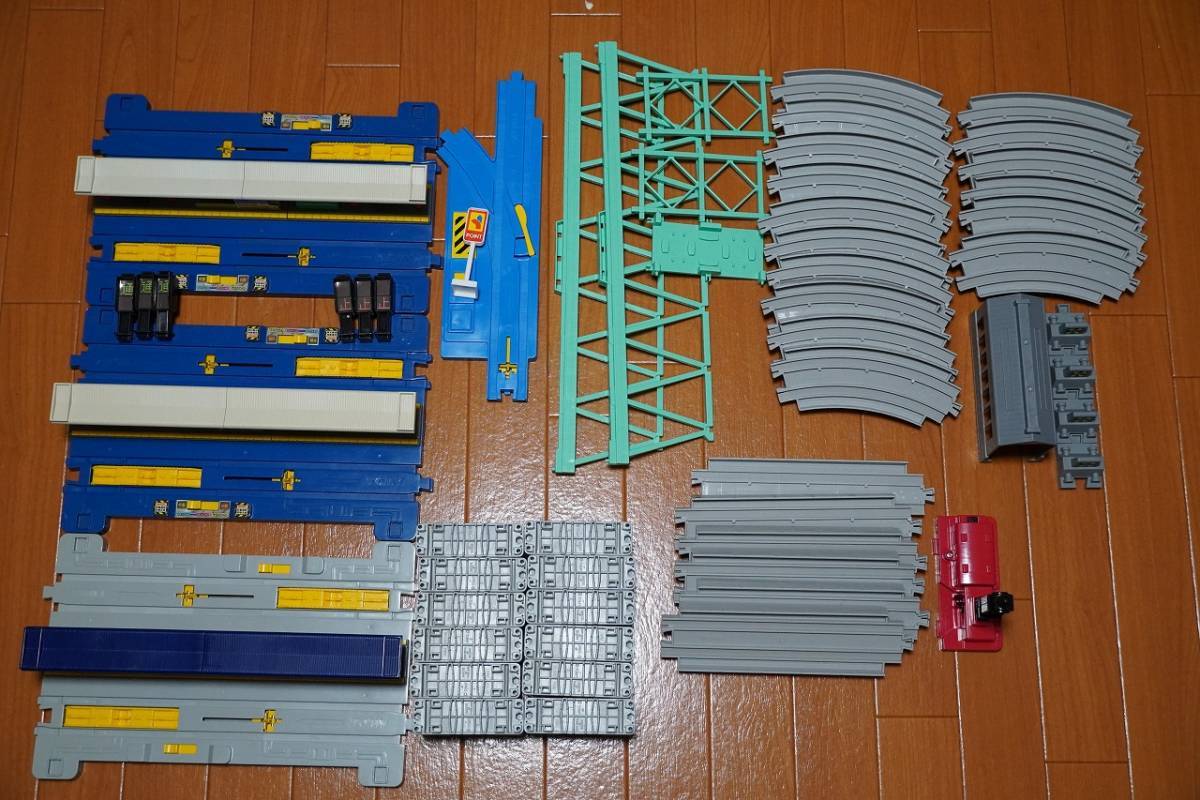 プラレール 情景部品 レールセット・大型情景 色々なレール大量 