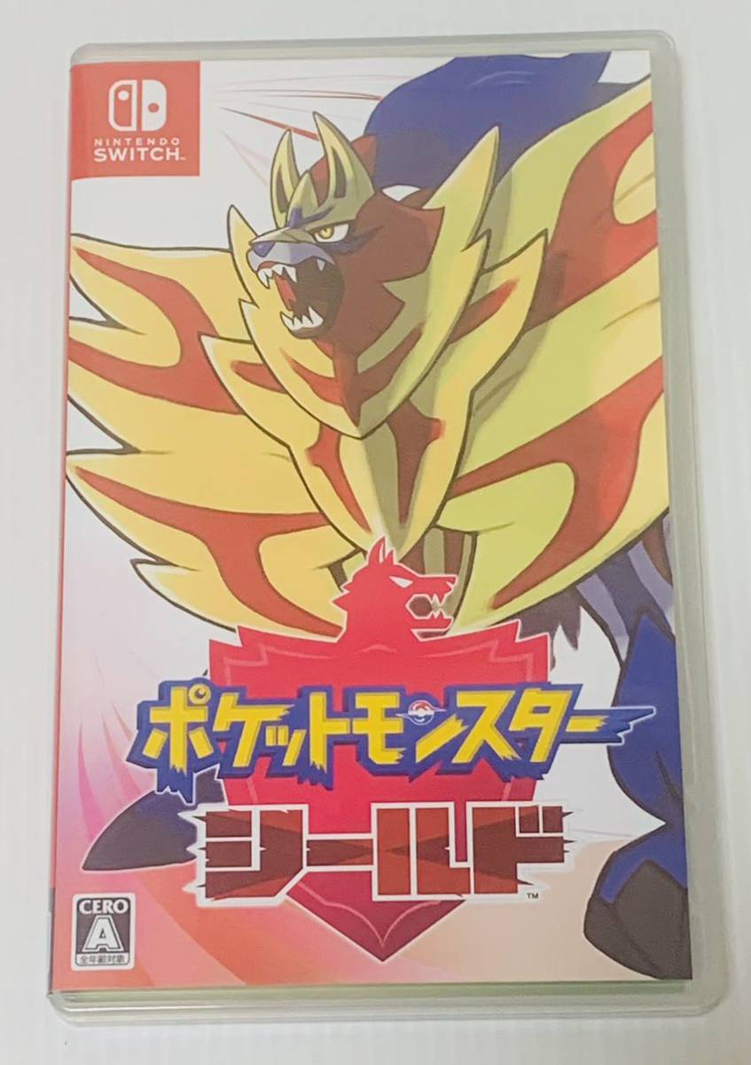 良品 スイッチソフト ポケットモンスター シールド 付属品完品 動作