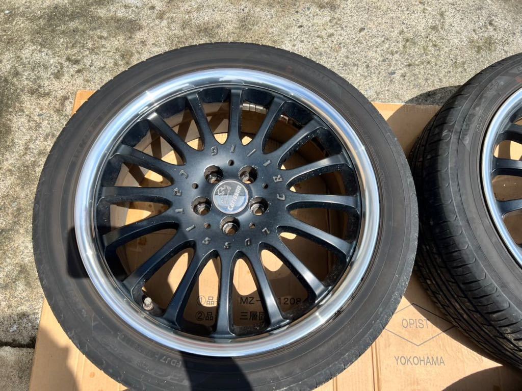 Carlsson/カールソン 1/16 18インチ 7.5J ET48 5H PCD100 225/45-R18 4本