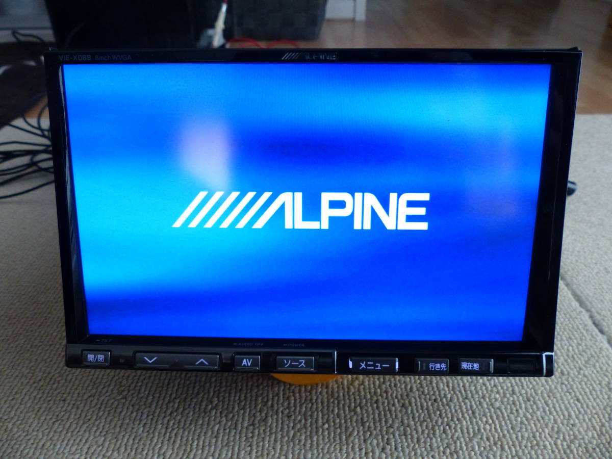 アルパイン VIE-X08 HDDカーナビ HDDナビ アルパイン ALPINE VIE-X08｜Yahoo 地レジ内蔵フルセグ4×4