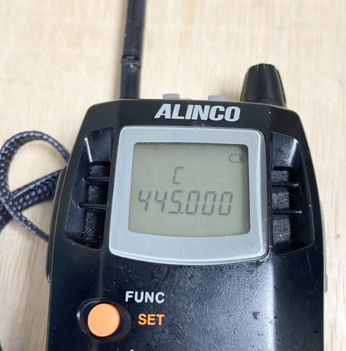 ALINCO DJ-S40RT　430MHz　ハンディー機