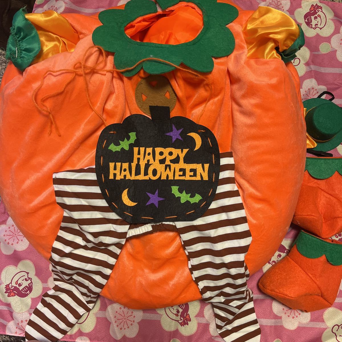 店頭ペコちゃんのお衣装☆ハロウィンコスチューム☆ジャック・オー 