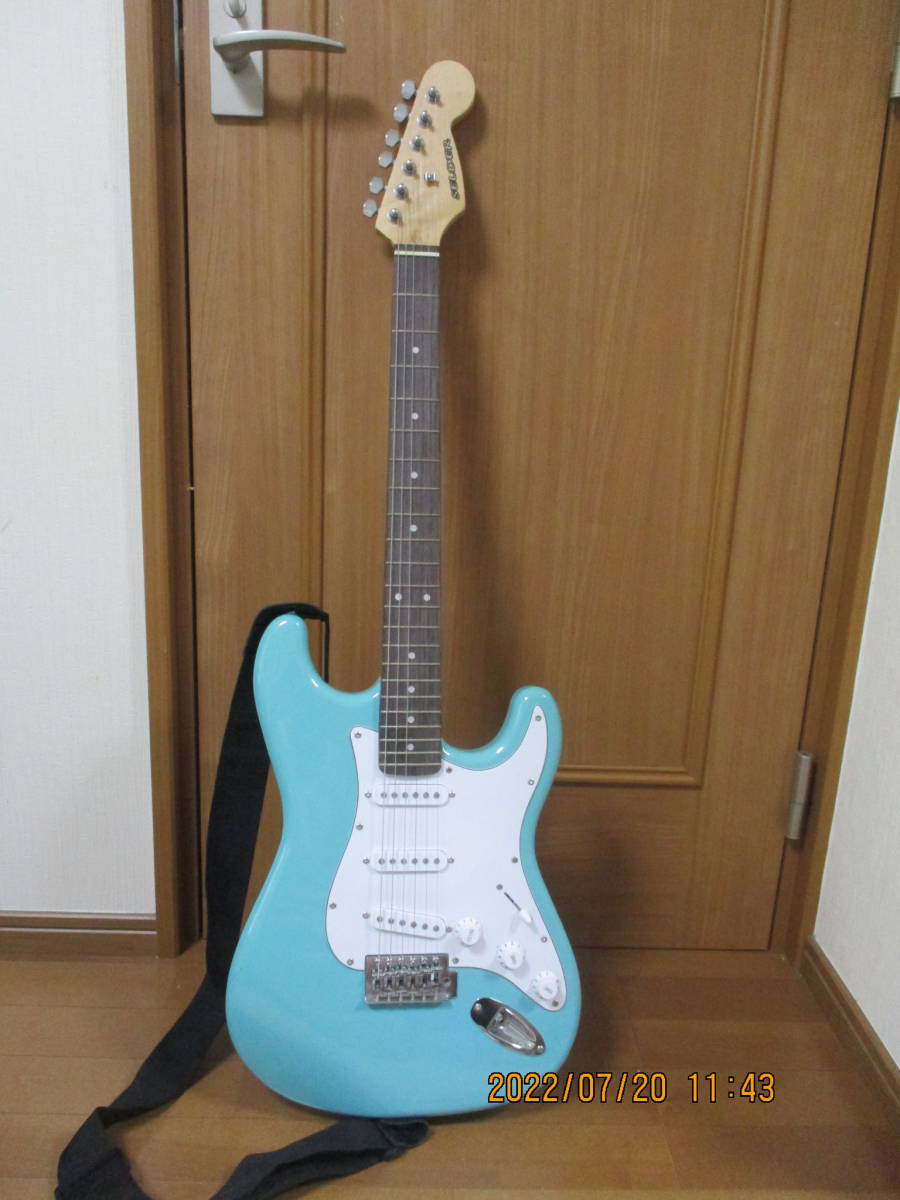 Selder エレキギター ストラトキャスタータイプ レッド ジャンク品