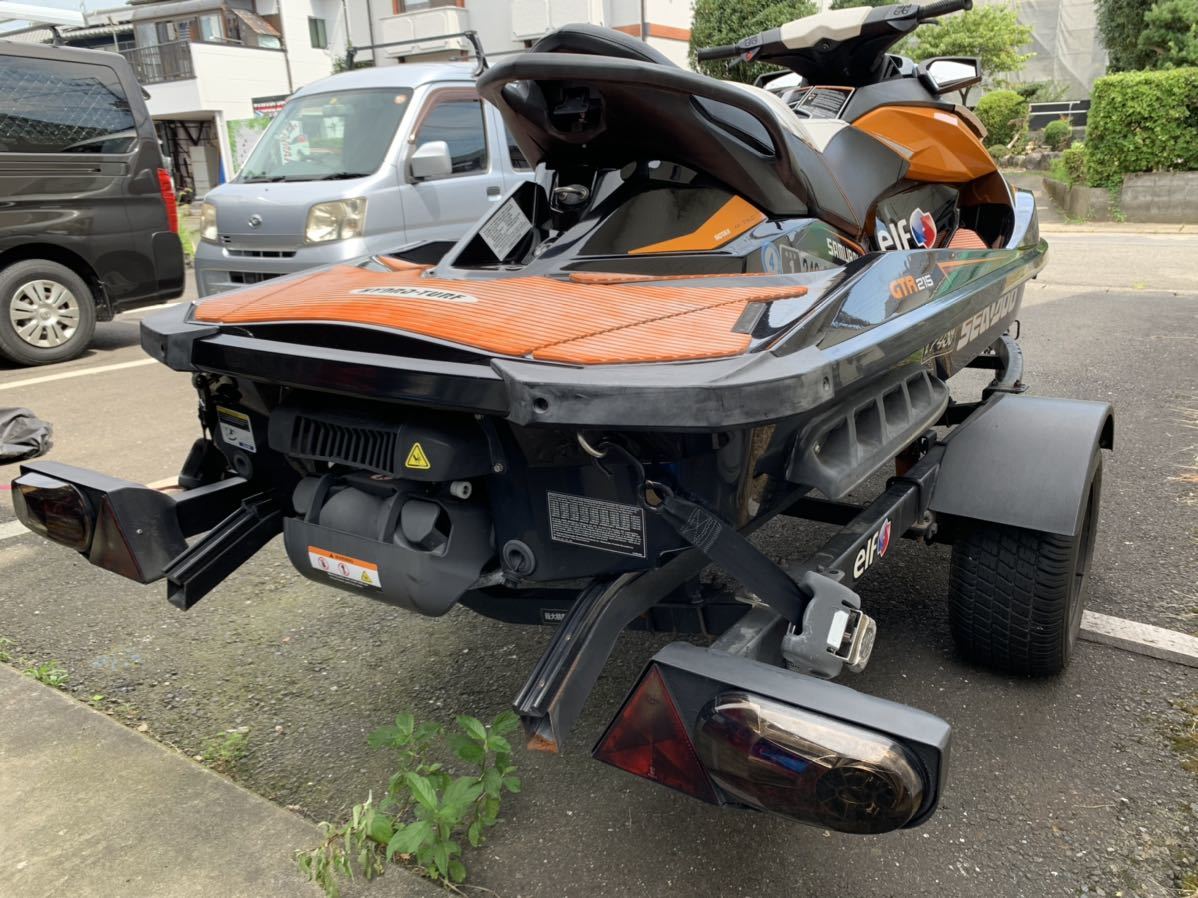 Sea Doo RTX215&軽トレーラー
