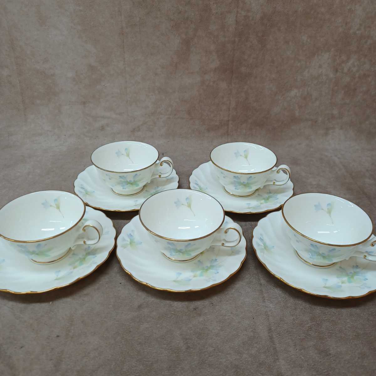 ノリタケ Noritake morning terrace 花柄 カップ&ソーサー コーヒー