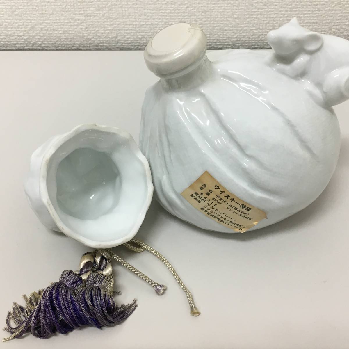 酒 ニッカウヰスキー 干支ボトル 福ねずみ 600ml ウイスキー