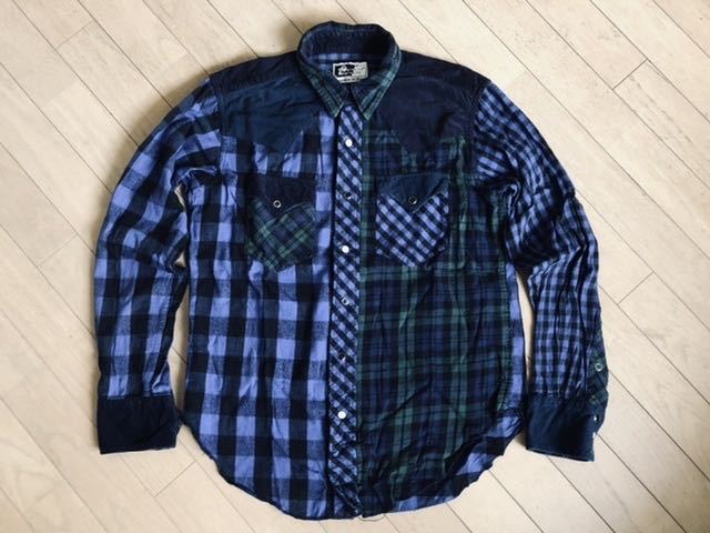 ENGINEERED GARMENTS エンジニアードガーメンツネルシャツ S ENGINEERED GARMENTS エンジニアードガーメンツネルシャツ S