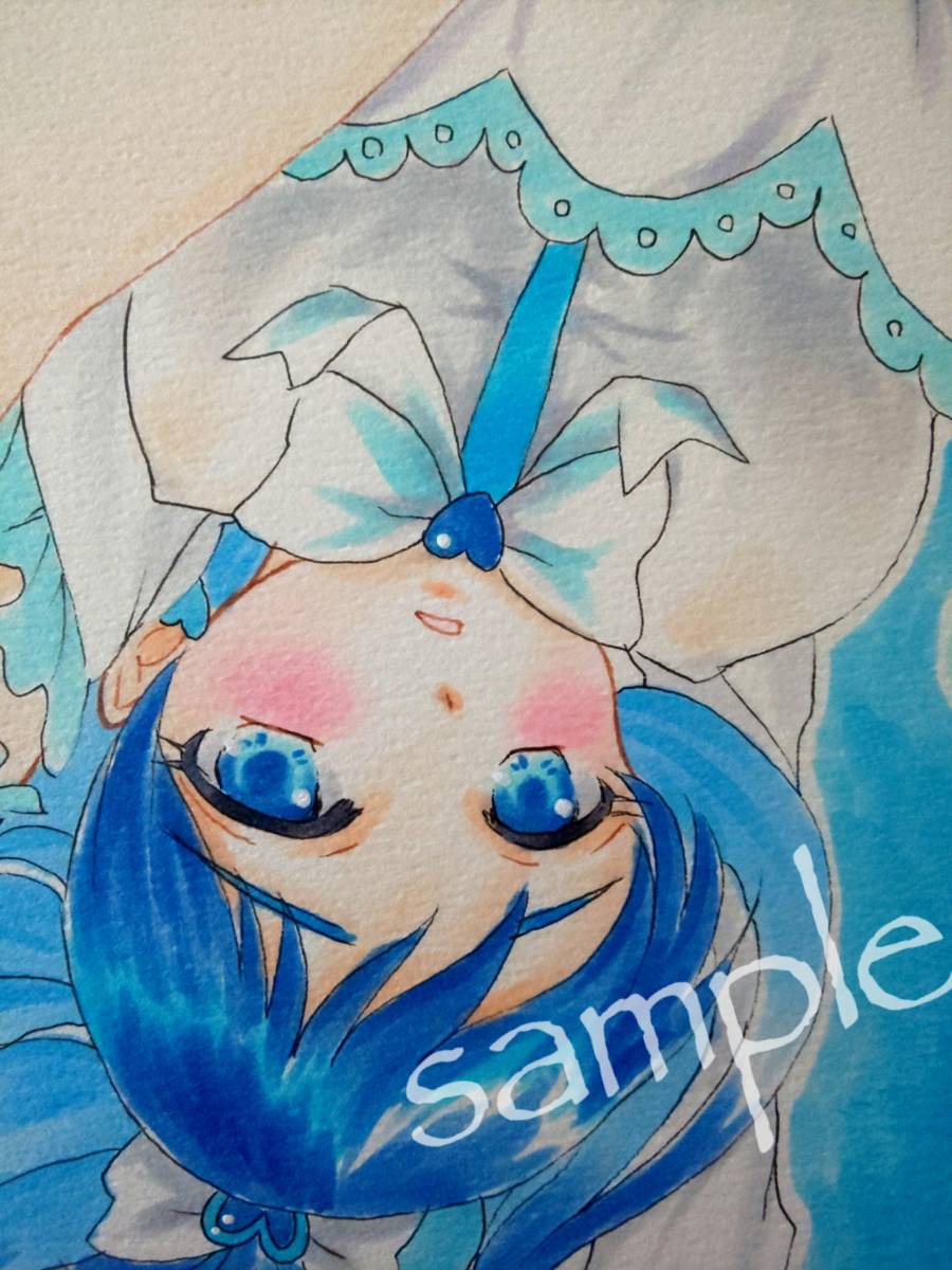 プリキュア 手描きアート 同人 手描きイラスト◇キュアホワイト◇雪城ほのか◇ふたりは