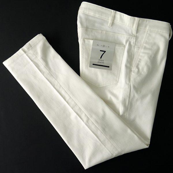 スリム ハイストレッチ ピケ パンツ THE SHOP TAKEO | パンツ（フルレングスパンツ） ザ ショップ 7DAYSパンツCOOL TK(Men) KIKUCHI（ティーケータケオキクチ） ティーケー(メンズ) STORE