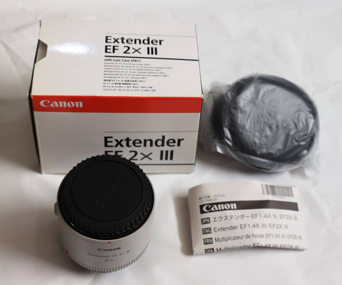 EF III EXTENDER B&H 4410B002 完動品 美品 CANON EXTENDER EF III EXTENDER B&H 4410B002 完動品 美品 CANON EXTENDER