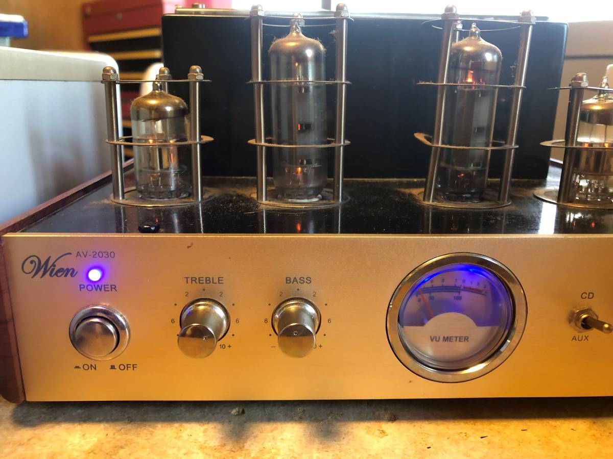 真空管アンプ 動作品 AV-2030 WIEN Wien ジャンク 美品 オーディオ機器