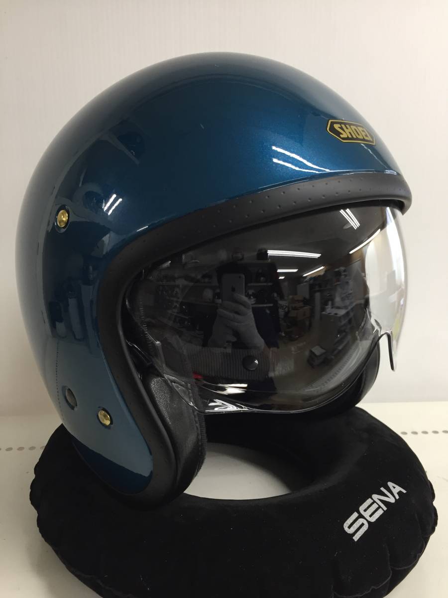 新作登場，限定SALE SHOEI J O ラグナブルー Mサイズ(Mサイズ)｜売買されたオークション情報、yahooの商品情報をアーカイブ公開 - オークファン ジェットヘルメット