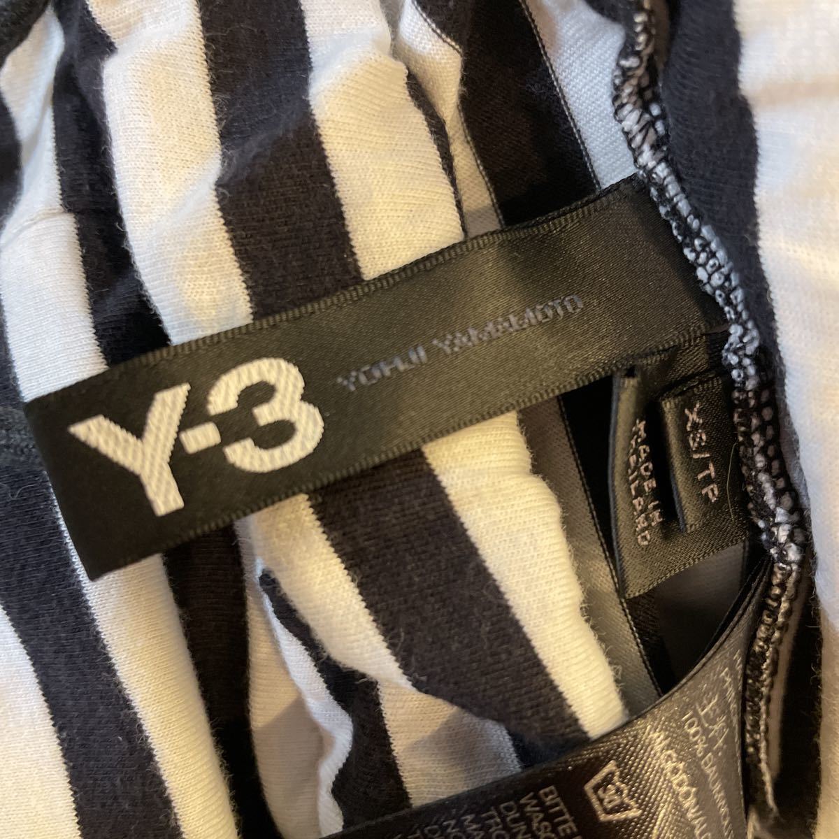 Y-3 サルエルパンツ サイズxs ワイスリー ボーダー サルエル 変形 