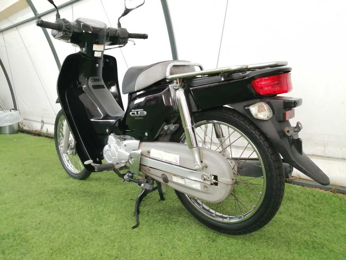 黒カブ インジェクションモデル 実動車両 4速 動画写真多数 ホンダ