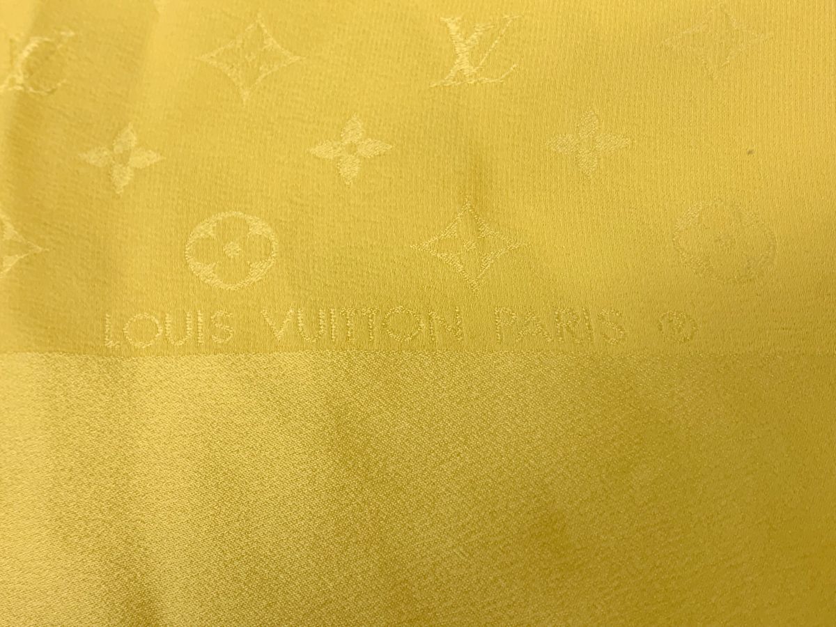 X108-003301-6◎ LOUIS VUITTON ルイヴィトン スカーフ モノグラム