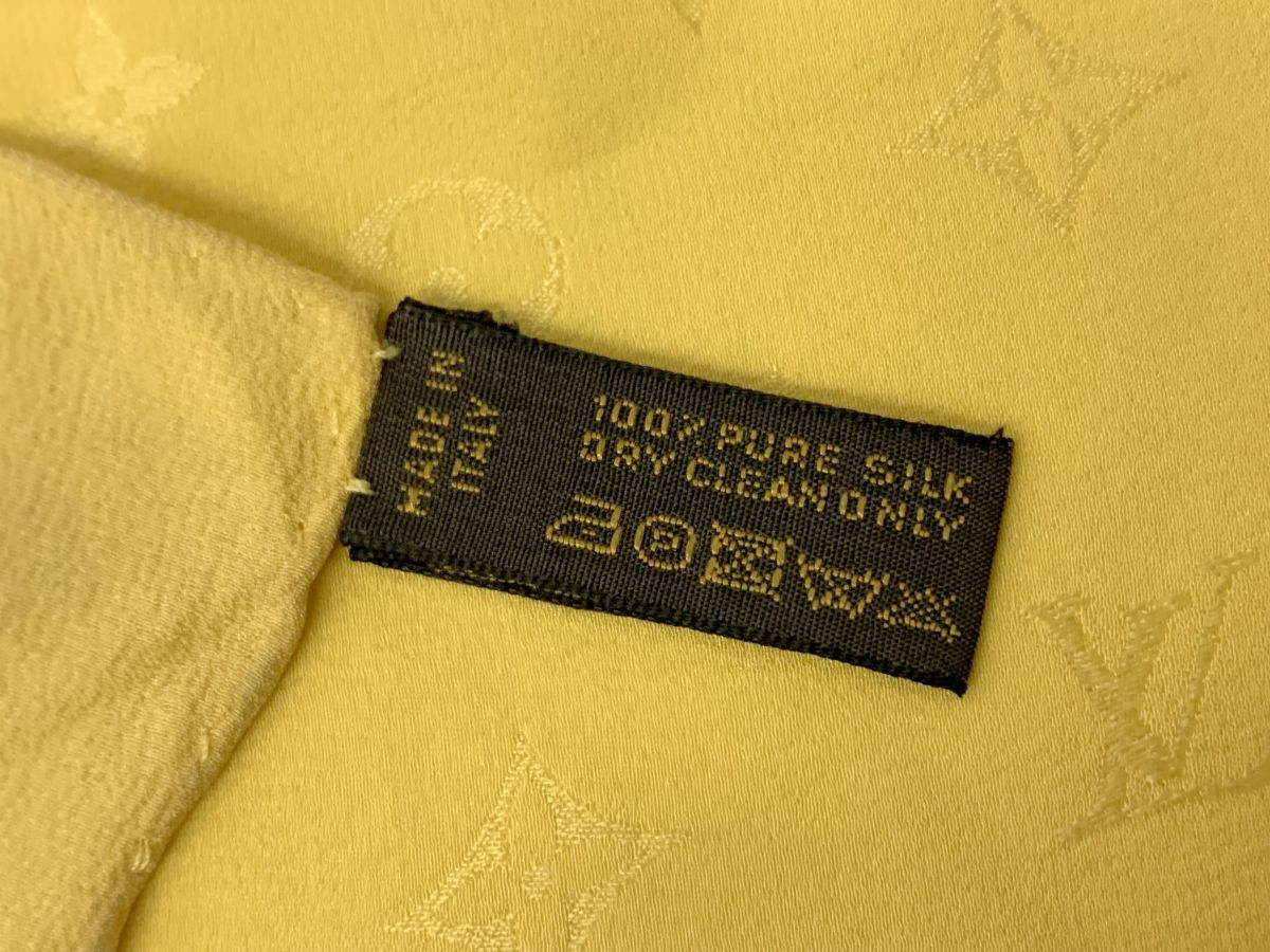 X108-003301-6◎ LOUIS VUITTON ルイヴィトン スカーフ モノグラム
