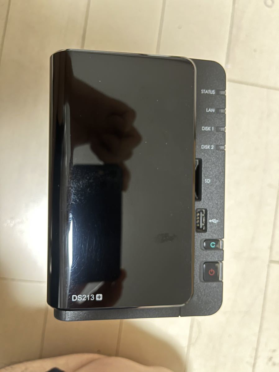 Synology NAS | 2ベイNASSynology DS216j（本体・電源・LANケーブル