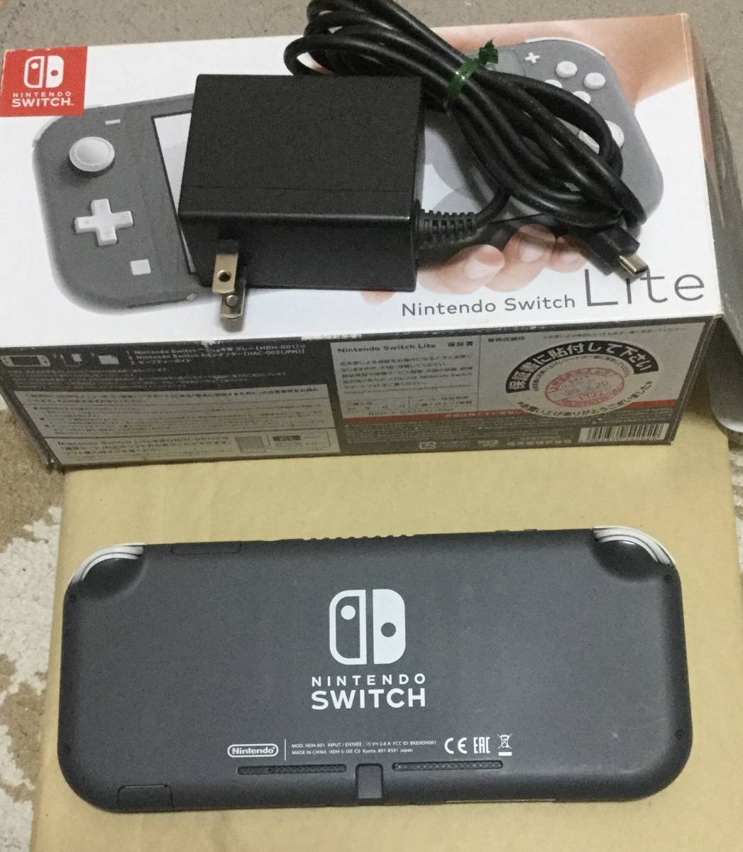  Switch Light スイッチ ライト ジャンク扱い グレー(ニンテンドースイッチ本体)｜売買されたオークション情報、yahooの商品情報をアーカイブ公開 - オークファン ニンテンドースイッチ本体