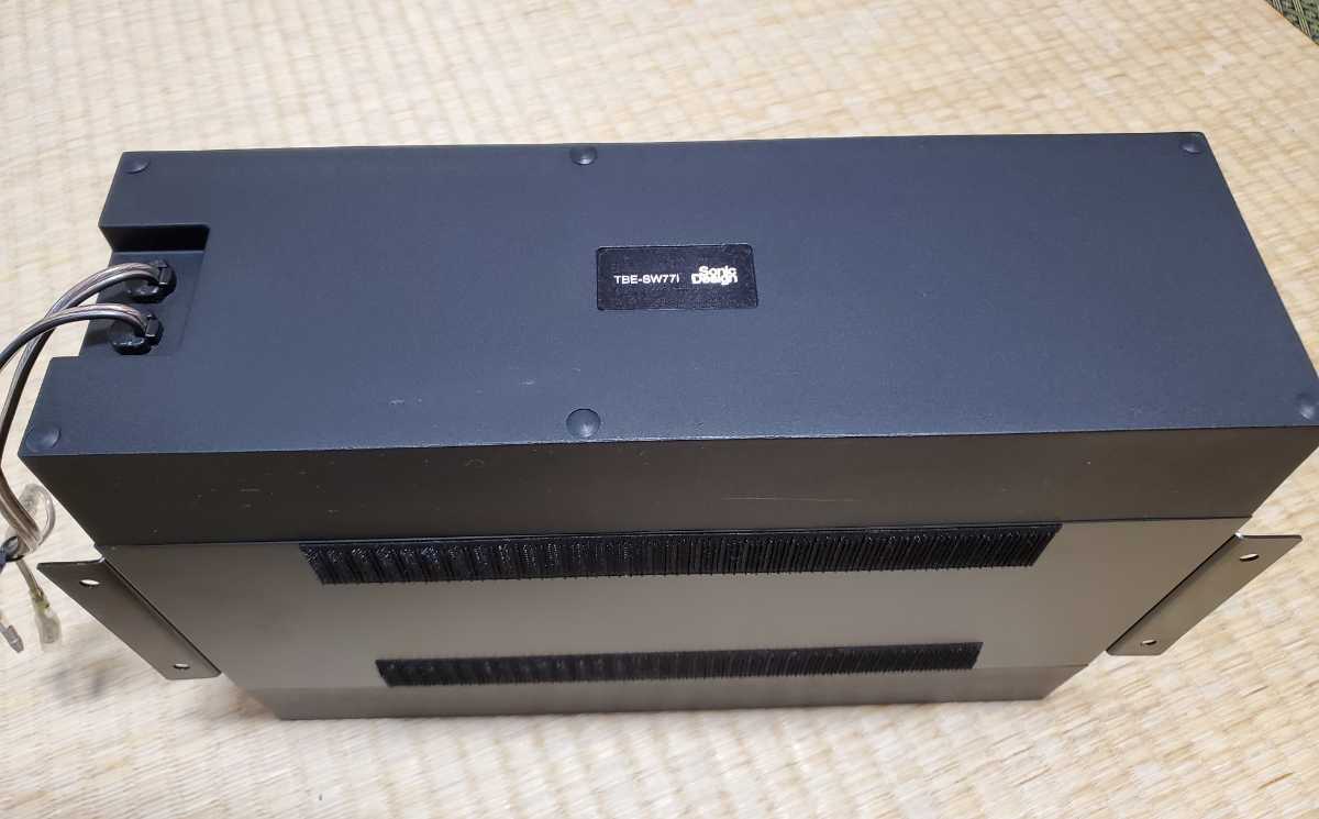 完動品 ソニックデザイン TBE-SW77i 【公式通販】