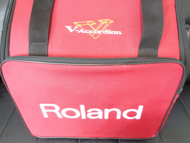 ローランド アコーディオン バック BAG-FR-1 赤 【未使用】 Roland - FR-1 | V-Accordion