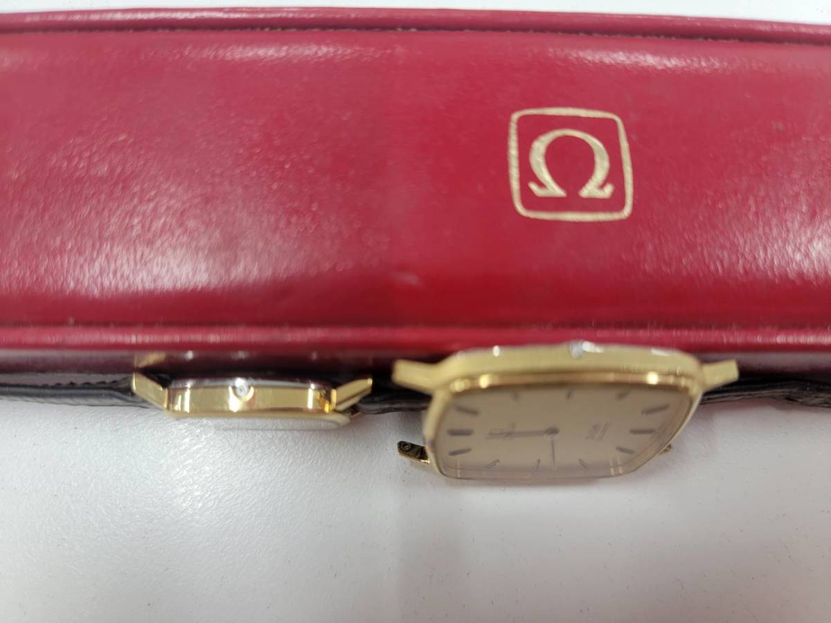 本物 OMEGA De Ville 腕時計 手巻 17石 Cal.625 2針 ゴールド系