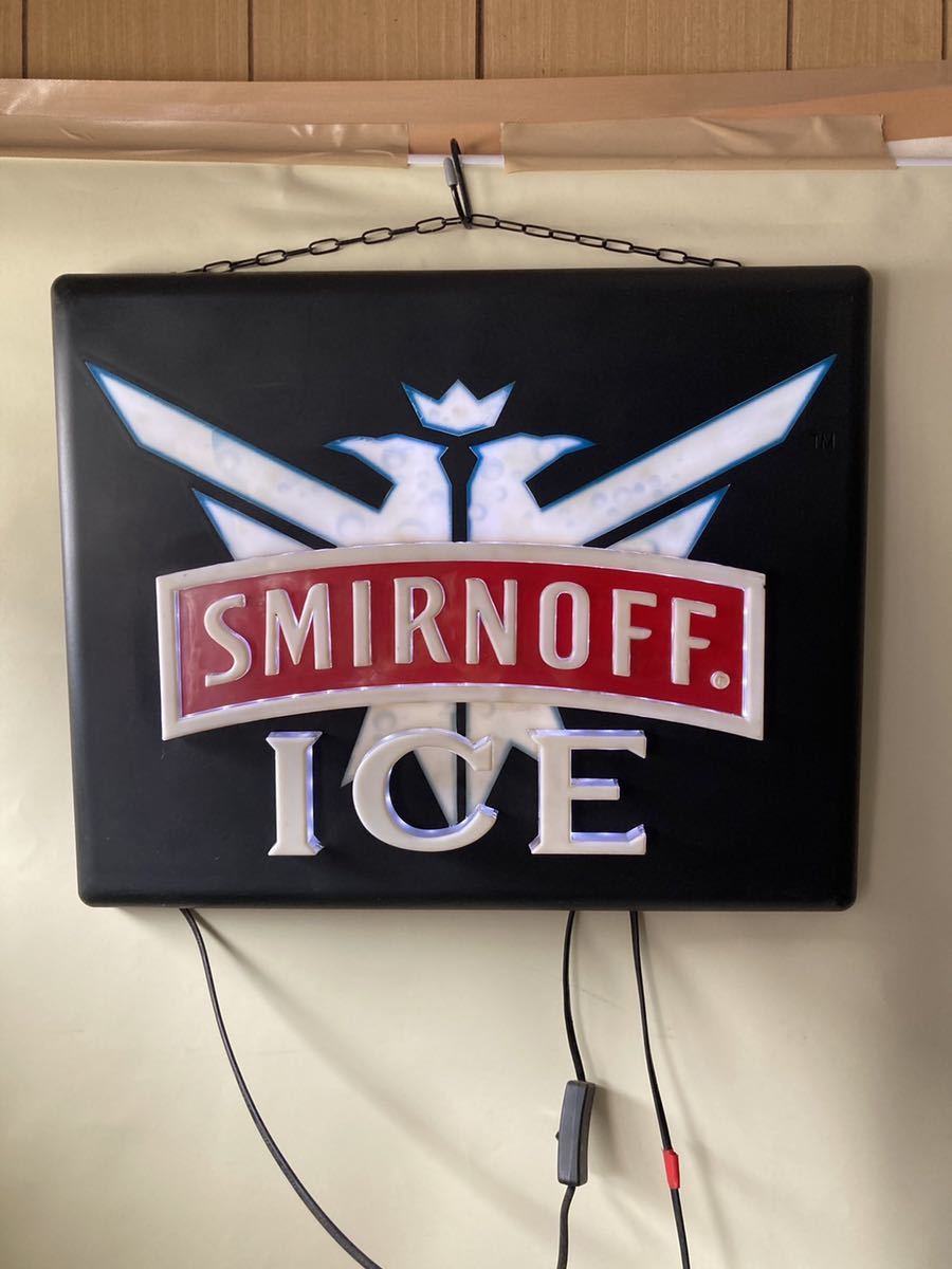 スミノフLEDサイン ライト看板 ネオン ライト ネオン看板 電飾 電飾