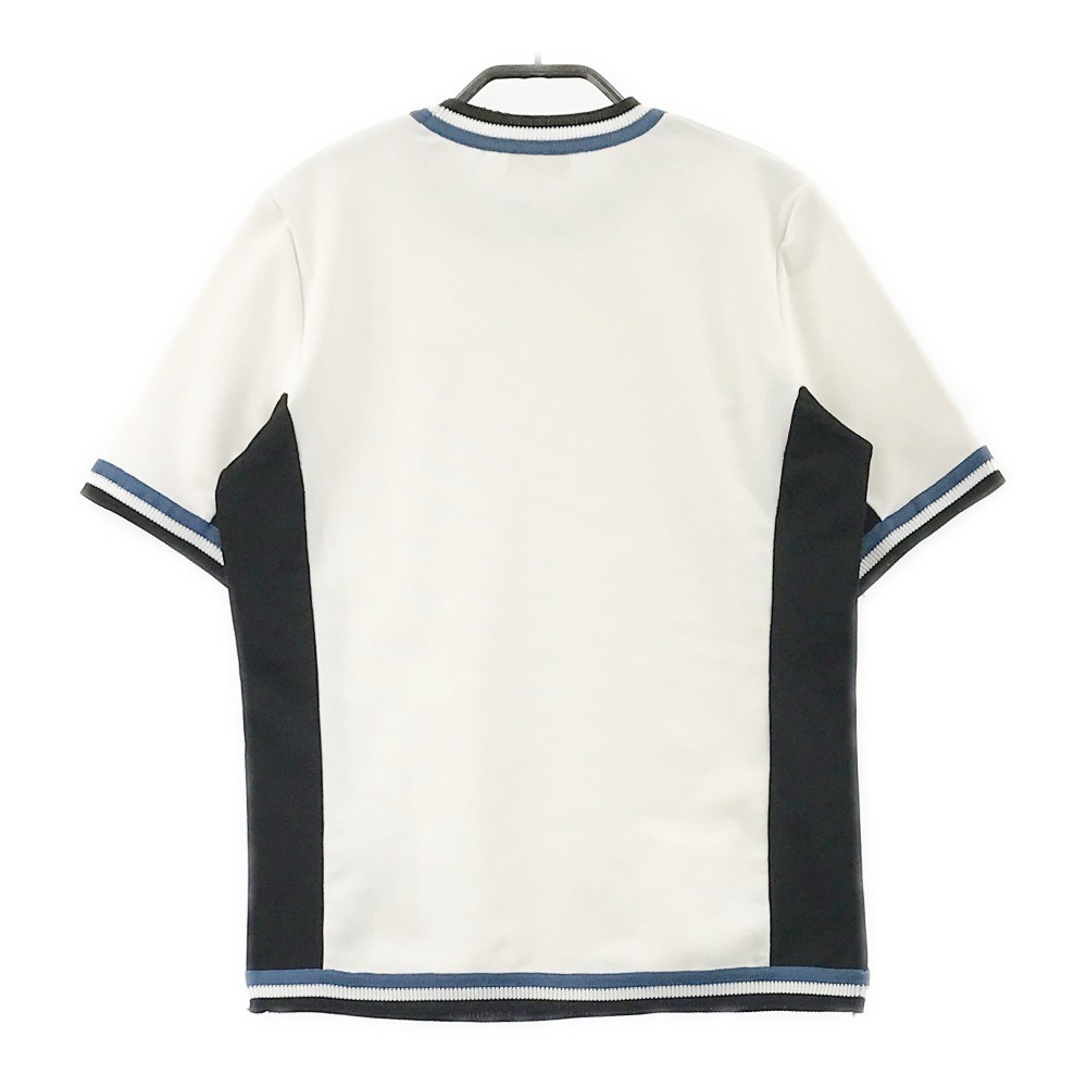 即決】LANVIN SPORT ランバン スポール 半袖ニットセーター ホワイト系