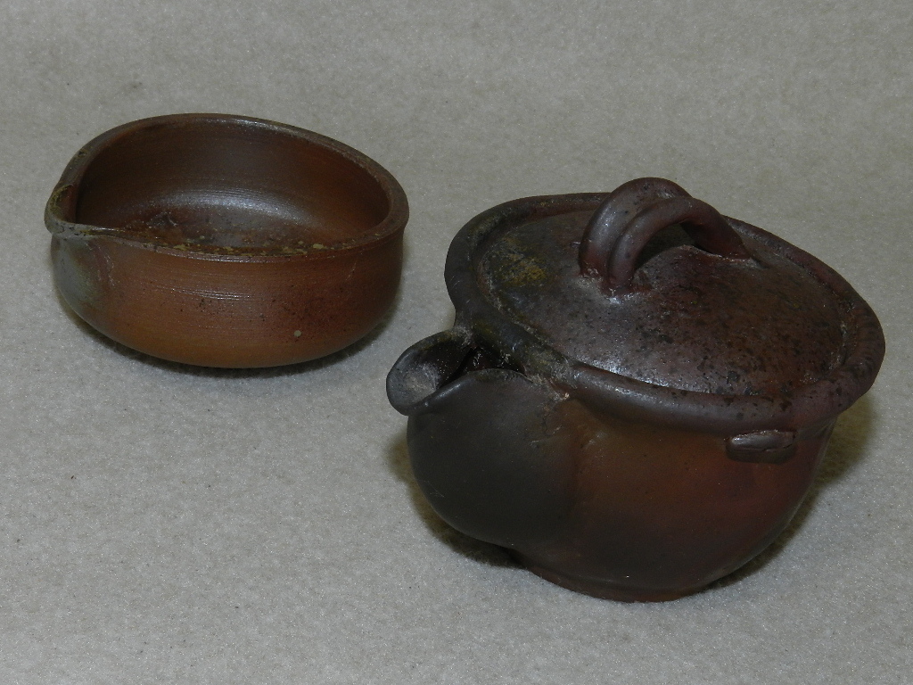 限定セール，定番人気TA44 煎茶道具 備前作家 手びねり 宝瓶と湯冷まし 茶道具 茶器(急須、土瓶)｜売買されたオークション情報、yahooの商品情報をアーカイブ公開 - オークファン 備前