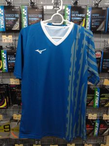 【MIZUNO　62JA2Z2025　S】MIZUNO(ミズノ）公認ユニフォーム　Iブルー　嘴平伊之助　バド