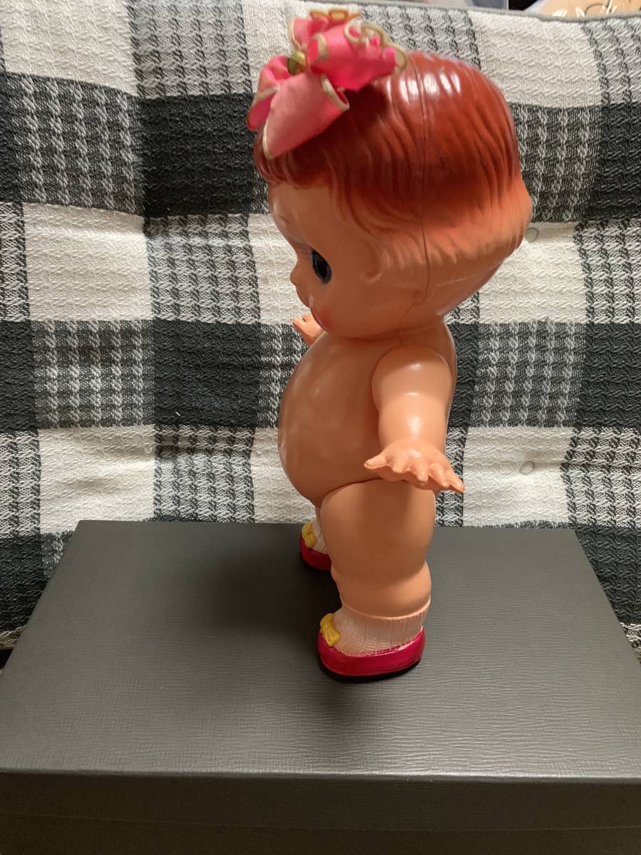 昭和 レトロ 人形 セルロイド デコちゃん キューピー人形(キューピー