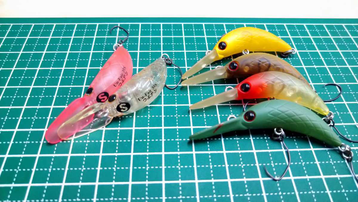 驚きの破格値，得価 ラッキークラフト つぶアン Un-Fair 35Hi-F ４個＋35S ２個 6個セット ＃8(ラッキークラフト)｜売買されたオークション情報、yahooの商品情報をアーカイブ公開 - オークファン 淡水