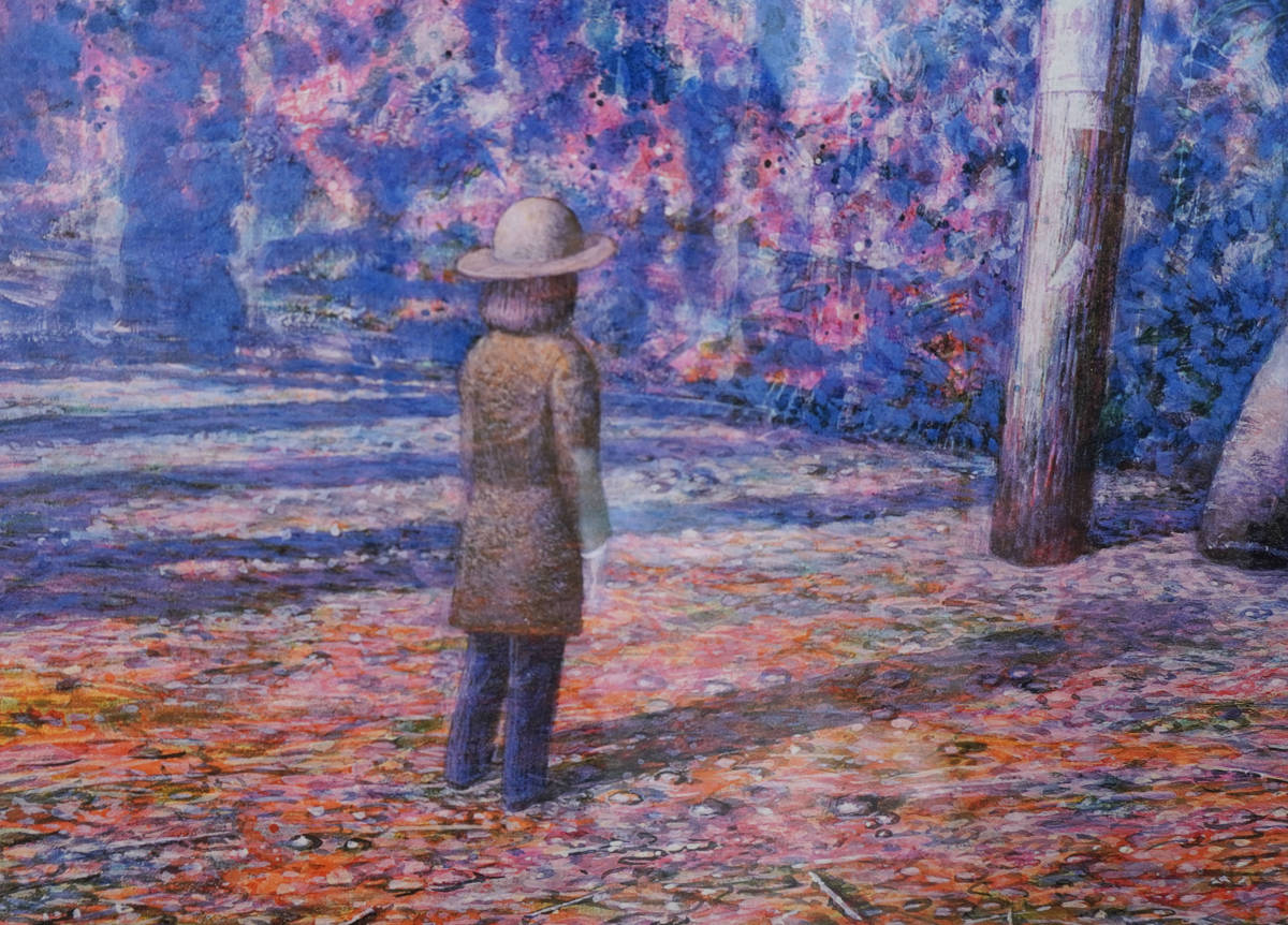 井上直久「めげゾウ発見」 ピエゾグラフ版画 額装 真作保証 ジブリ 耳