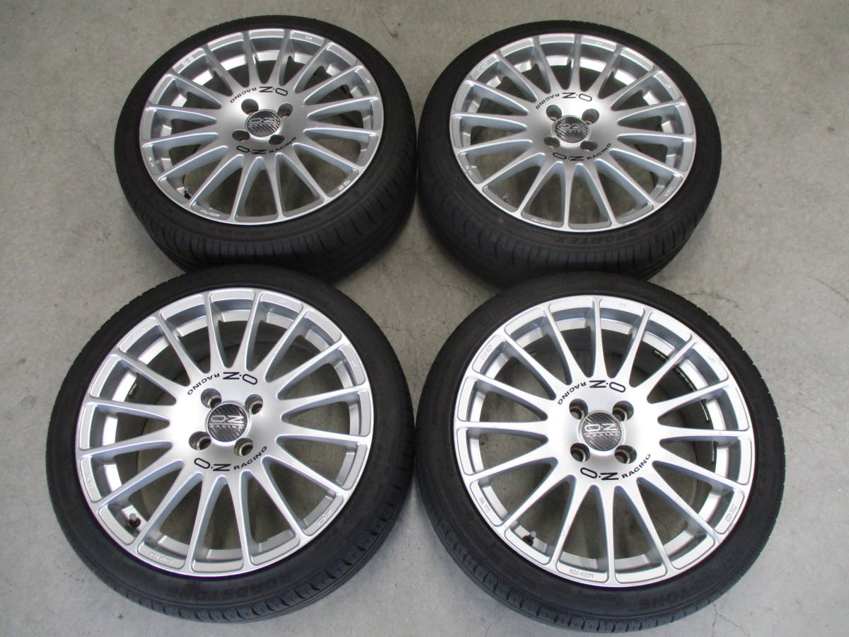 OZ RACING 17インチ 社外アルミホイール ROADSTONE TRIANGLE 205/40ZR17付 4本set BMW MINI ...
