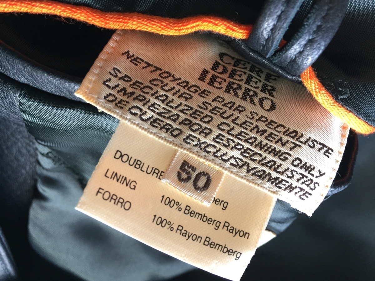 即決 極美品 HERMES エルメス 最高峰モデル 鹿革 ディアスキン レザー 