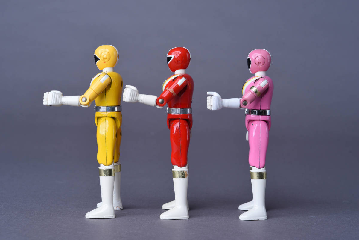 地球戦隊ファイブマン 超合金 3体 1990年製 当時物 バンダイ 【公式通販】