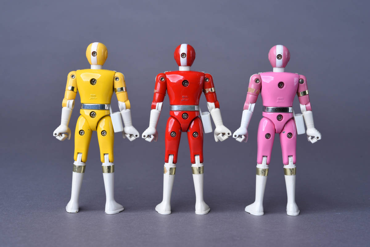 地球戦隊ファイブマン 超合金 3体 1990年製 当時物 バンダイ 【公式通販】