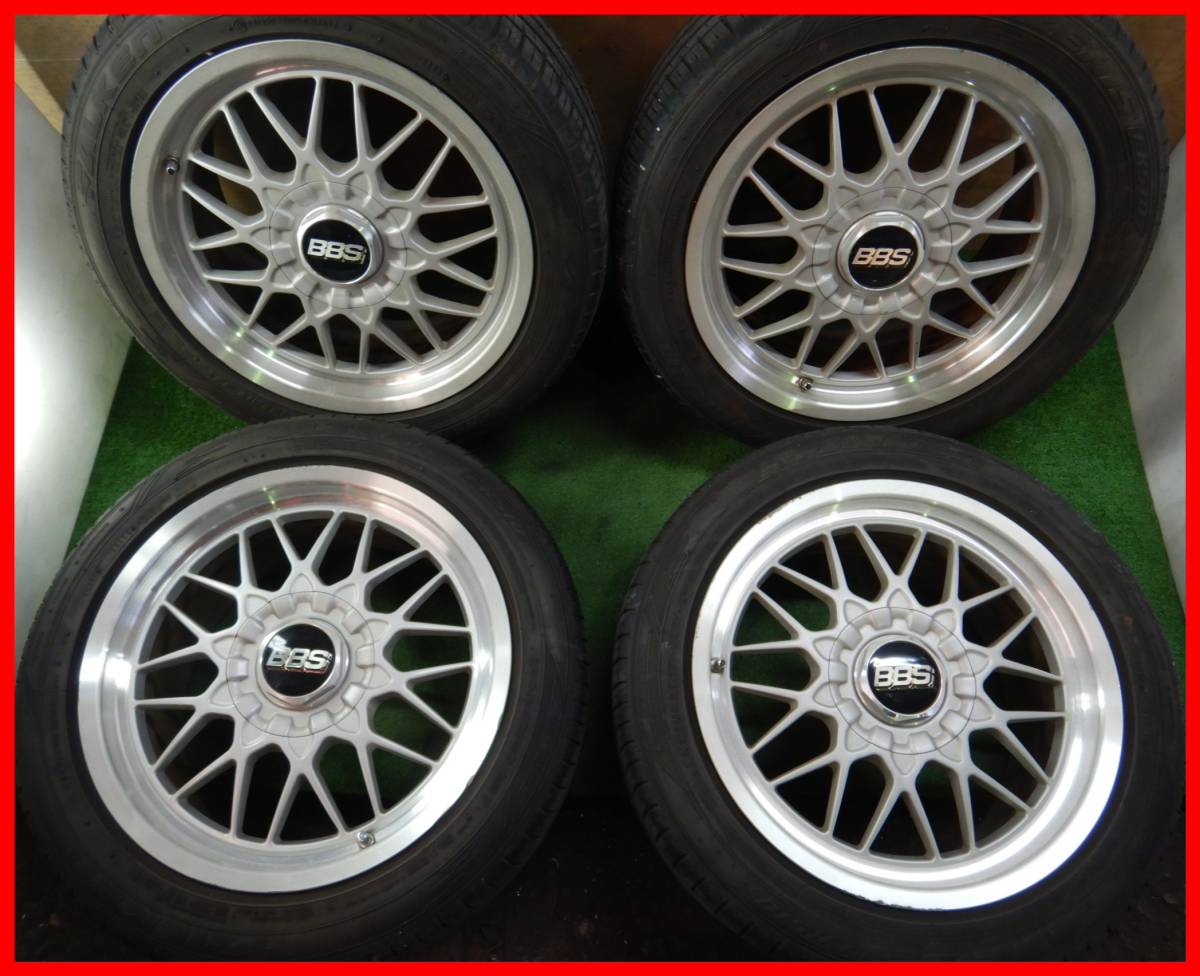 H2756) BBS RG139/RG140 17インチ 8J+35/9J+35 ホイール 245 H2756) BBS RG139/RG140 17インチ 8J+35/9J+35 ホイール 245