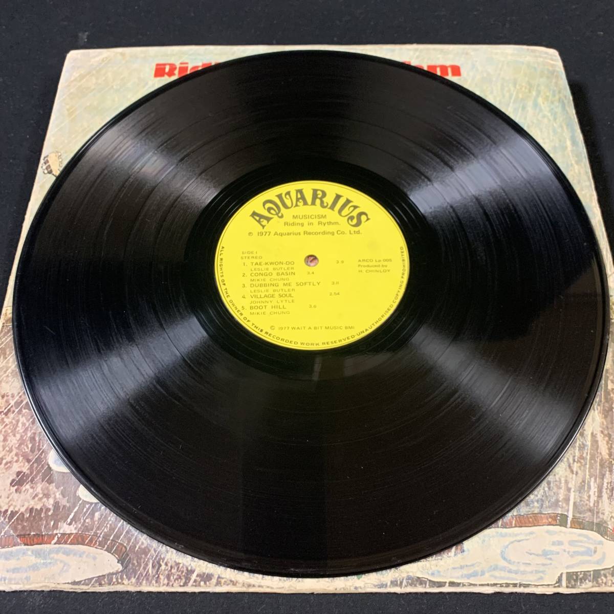 THE MUSIC レコード Riding - Music Musician and a Ride the The | in Photo Rhythm Why