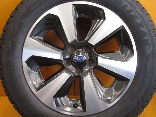 中古 ホイールタイヤ 4本 225/60R17 2021年製 スバル 中古 ホイールタイヤ 4本 225/60R17 2021年製 スバル